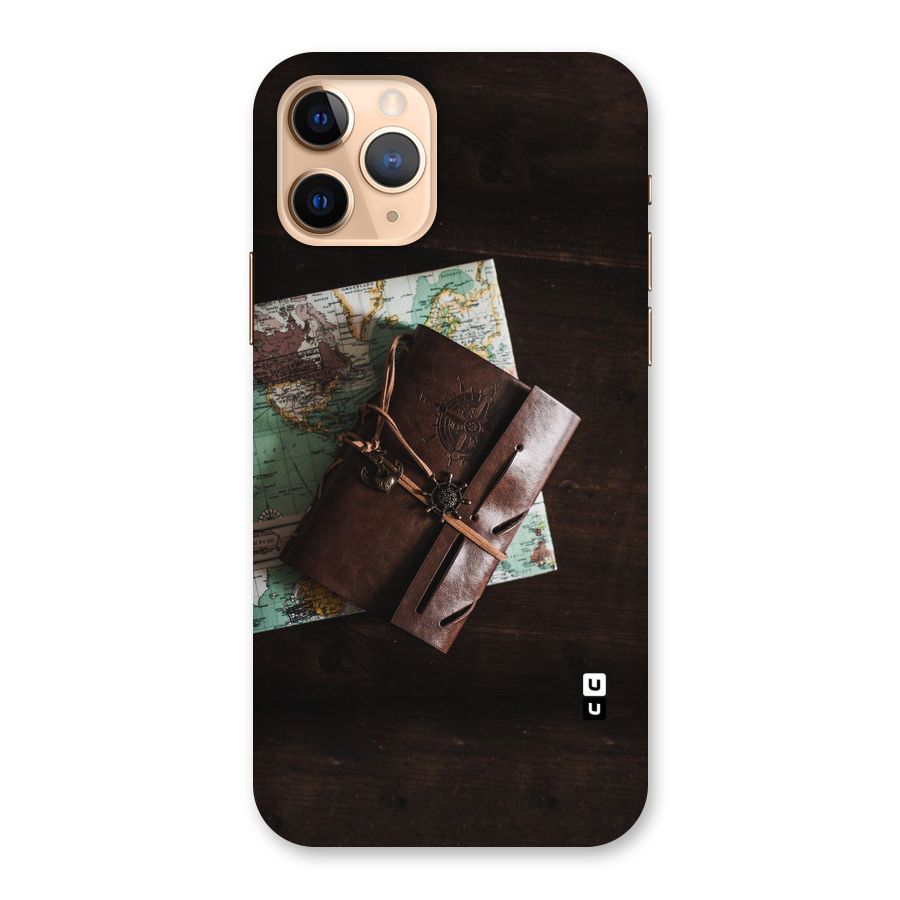 Map Journal Back Case for iPhone 11 Pro