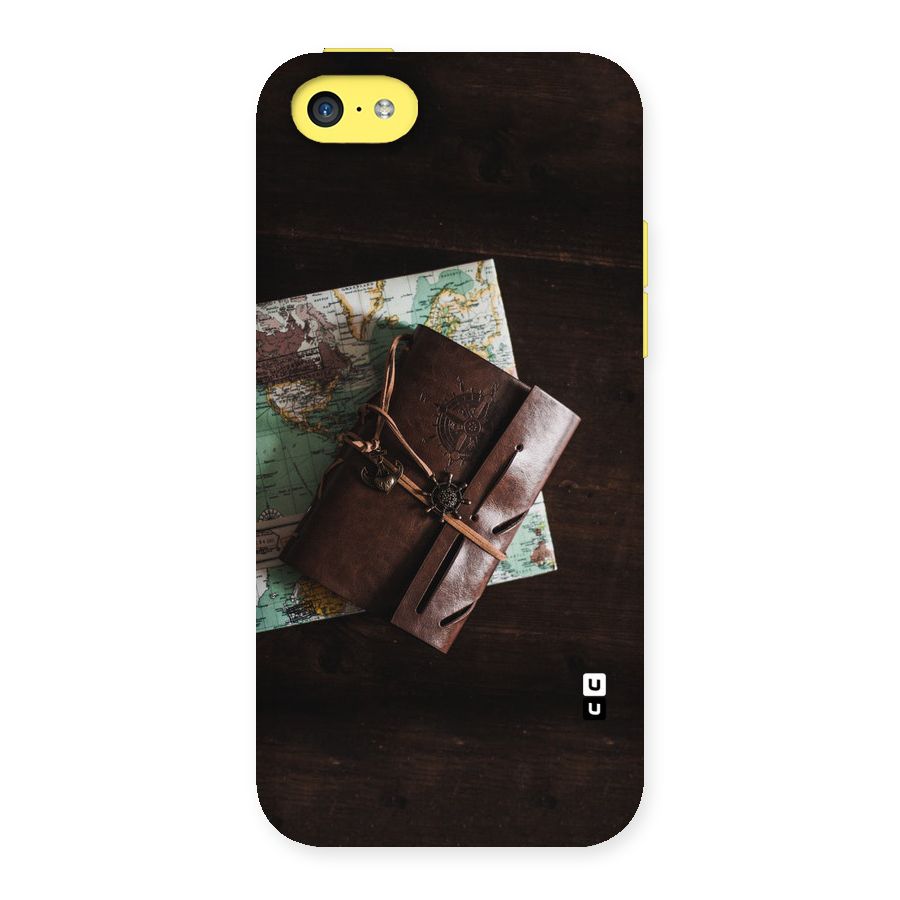 Map Journal Back Case for iPhone 5C