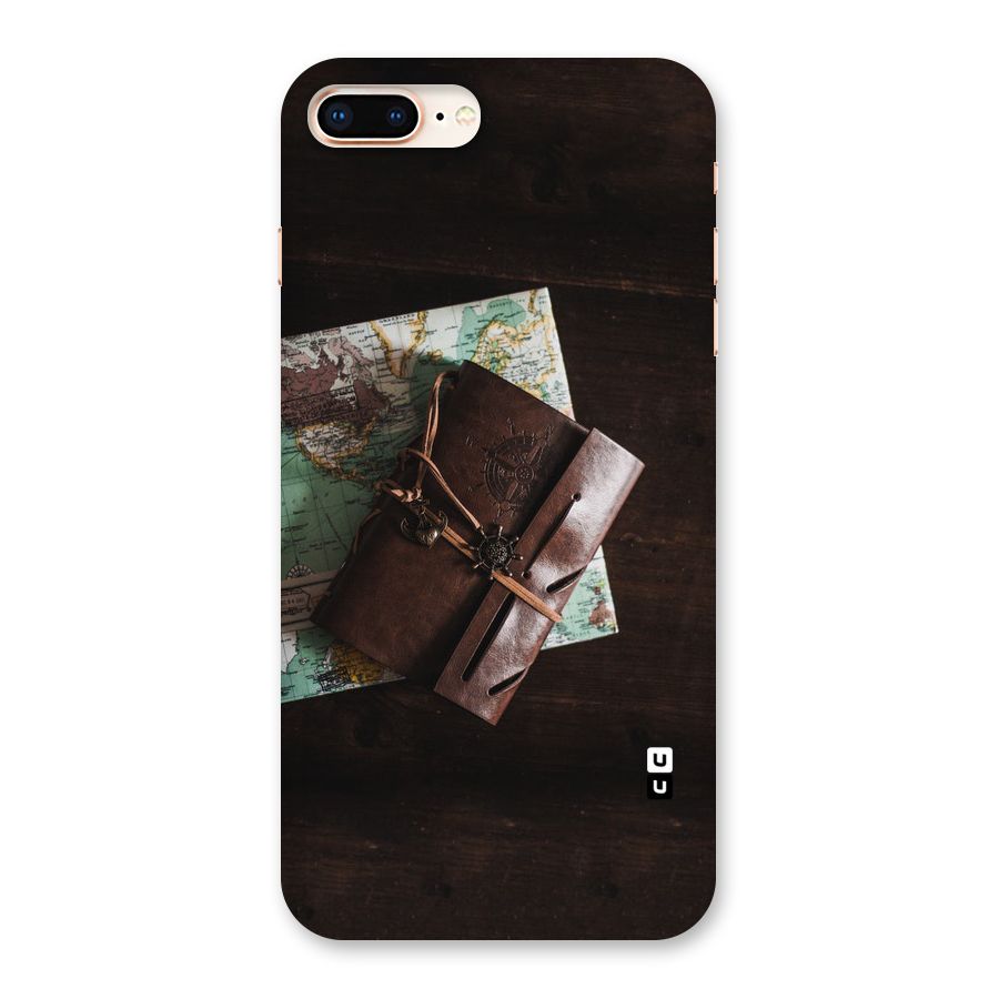 Map Journal Back Case for iPhone 8 Plus