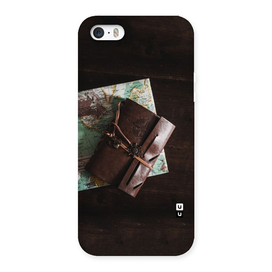 Map Journal Back Case for iPhone SE