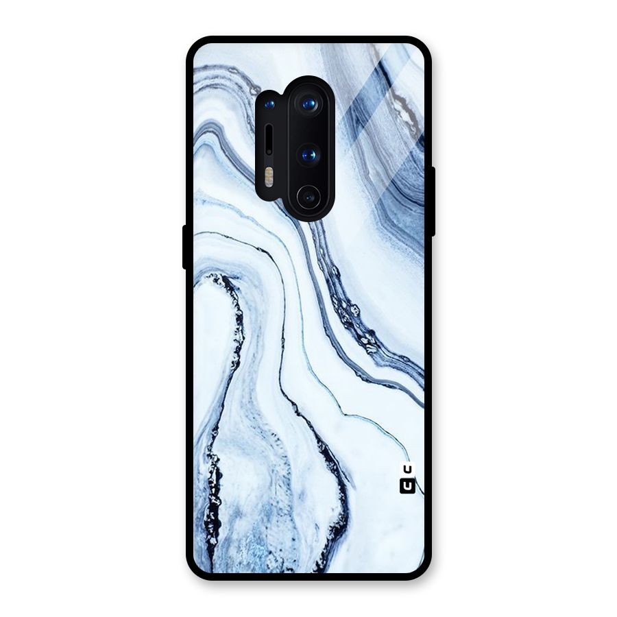 Marble Awesome Glass Back Case for OnePlus 8 Pro