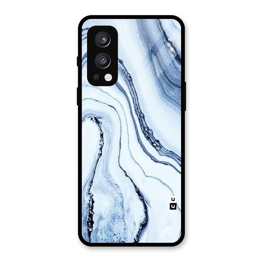 Marble Awesome Glass Back Case for OnePlus Nord 2 5G