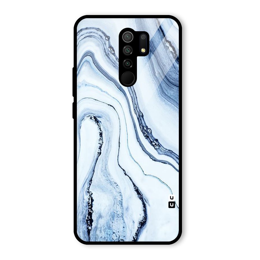 Marble Awesome Glass Back Case for Poco M2