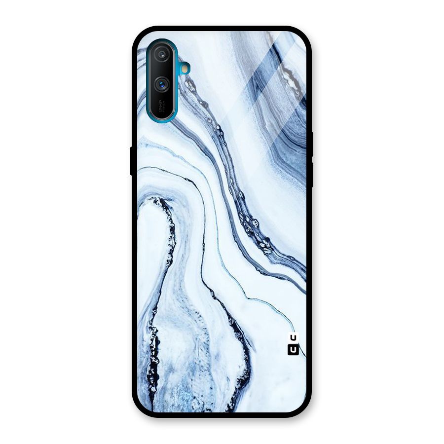 Marble Awesome Glass Back Case for Realme C3