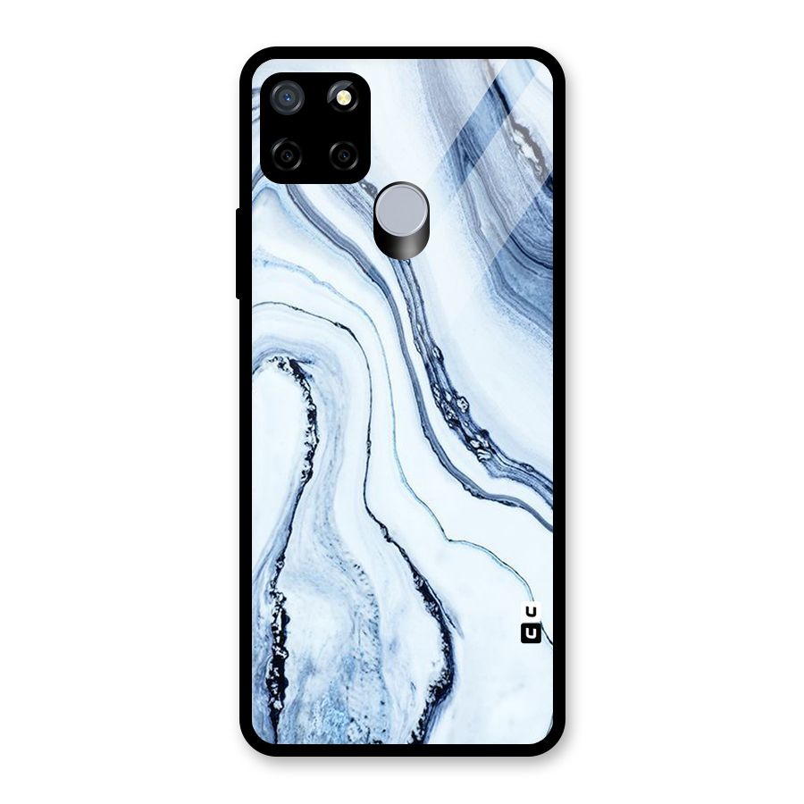 Marble Awesome Glass Back Case for Realme Narzo 30A