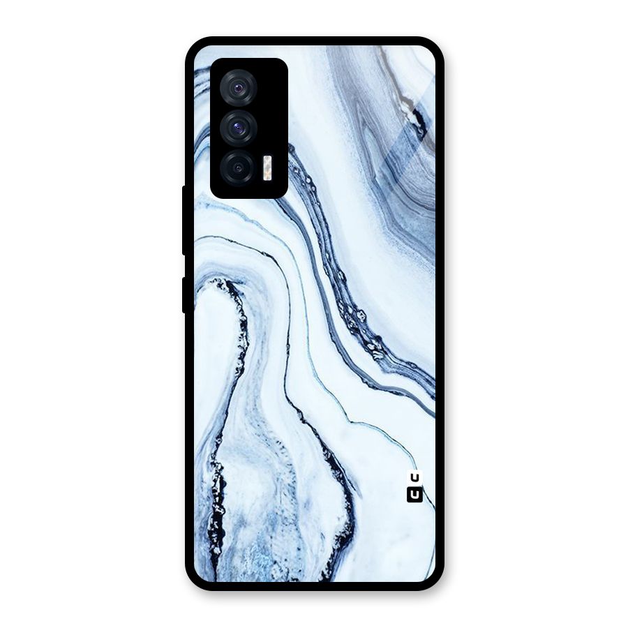 Marble Awesome Glass Back Case for Vivo iQOO 7 5G