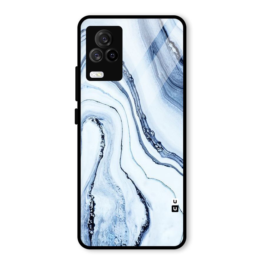 Marble Awesome Glass Back Case for Vivo iQOO 7 Legend 5G