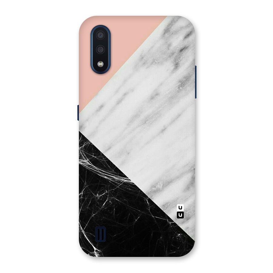 Marble Cuts Back Case for Galaxy M01