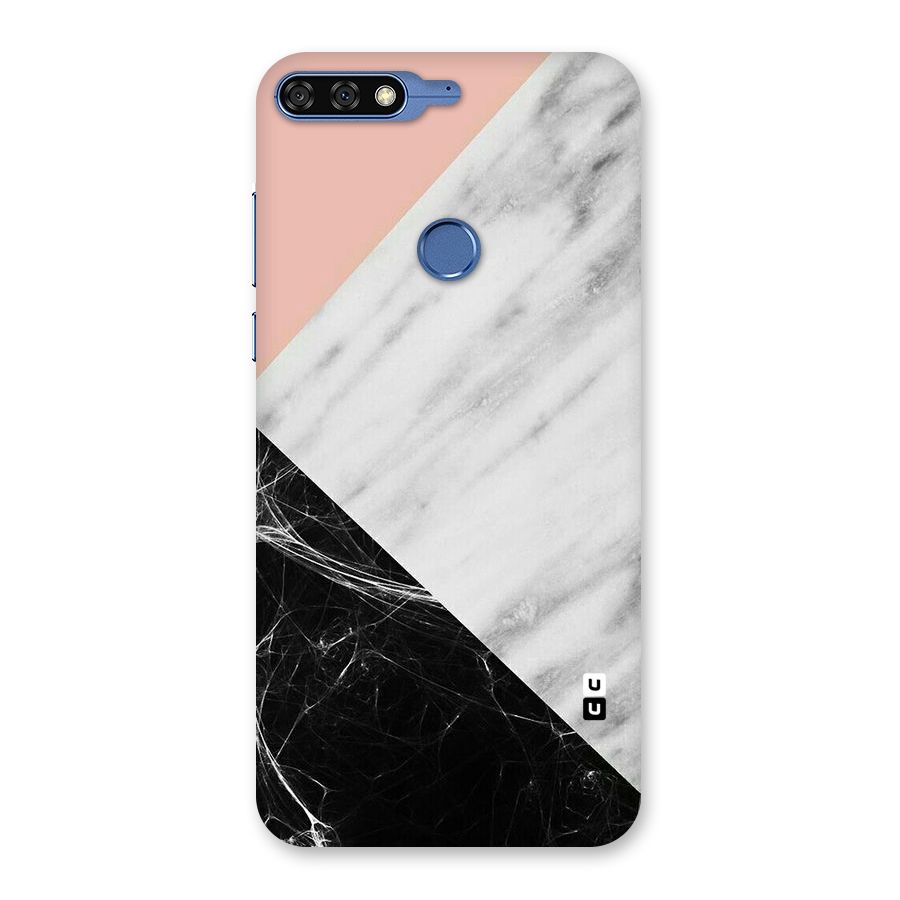 Marble Cuts Back Case for Honor 7C