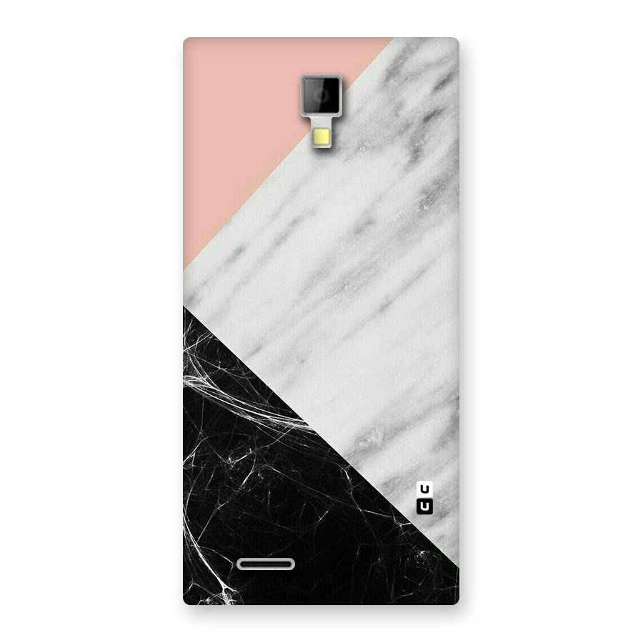 Marble Cuts Back Case for Micromax Canvas Xpress A99