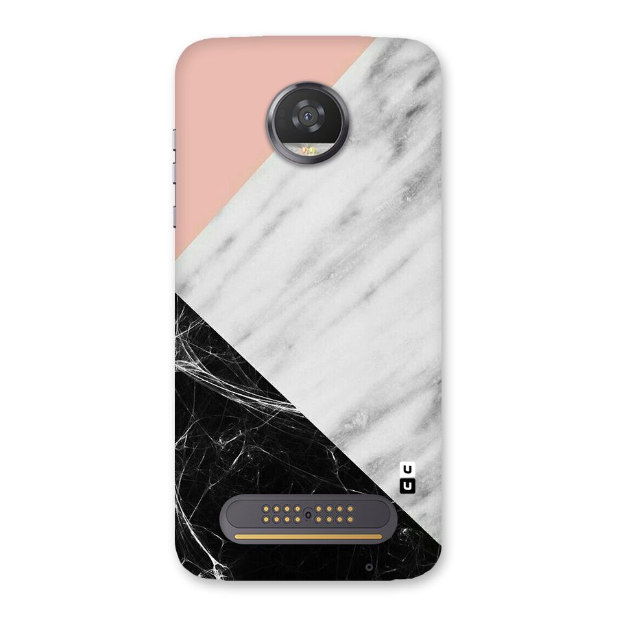 Marble Cuts Back Case for Moto Z2 Play