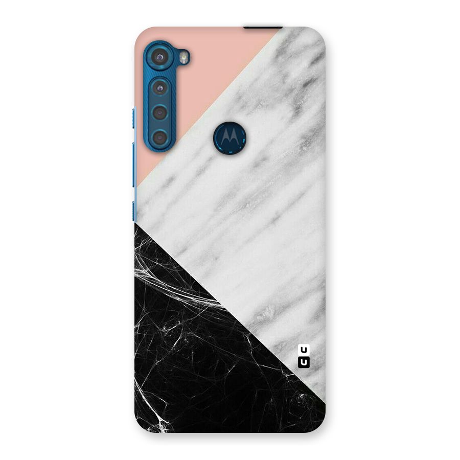 Marble Cuts Back Case for Motorola One Fusion Plus