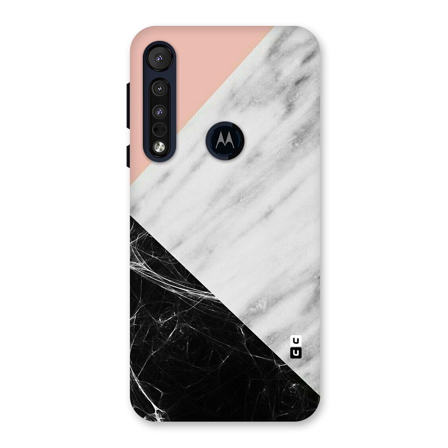 Marble Cuts Back Case for Motorola One Macro