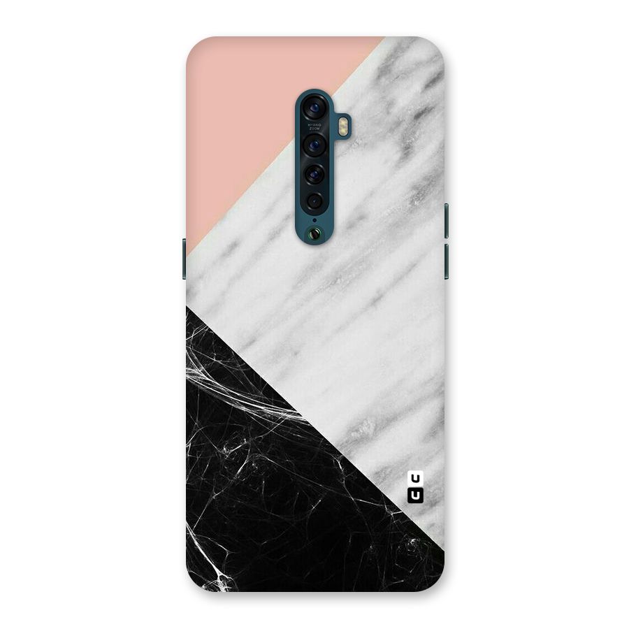 Marble Cuts Back Case for Oppo Reno2