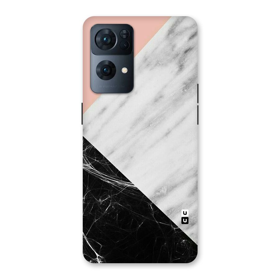 Marble Cuts Back Case for Oppo Reno7 Pro 5G