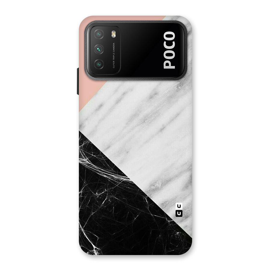 Marble Cuts Back Case for Poco M3