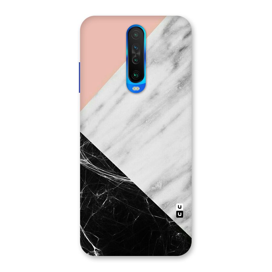 Marble Cuts Back Case for Poco X2
