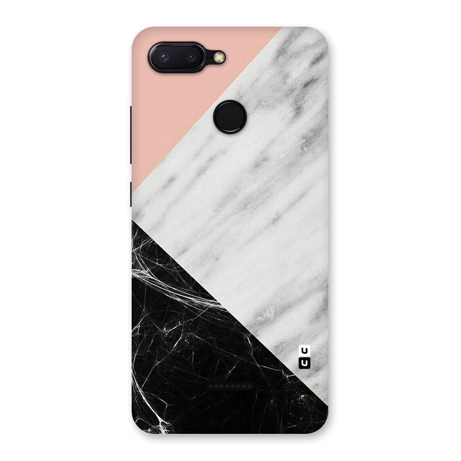 Marble Cuts Back Case for Redmi 6