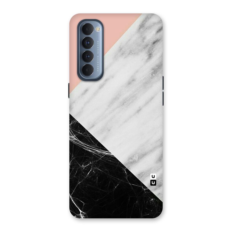 Marble Cuts Back Case for Reno4 Pro