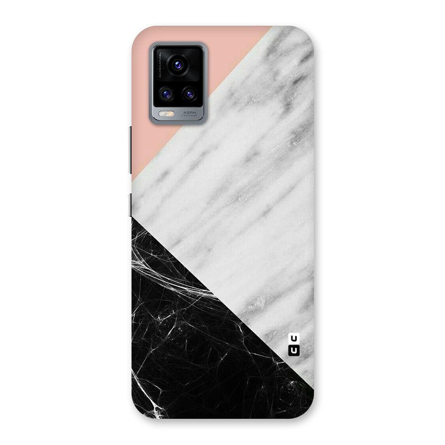 Marble Cuts Back Case for Vivo V20