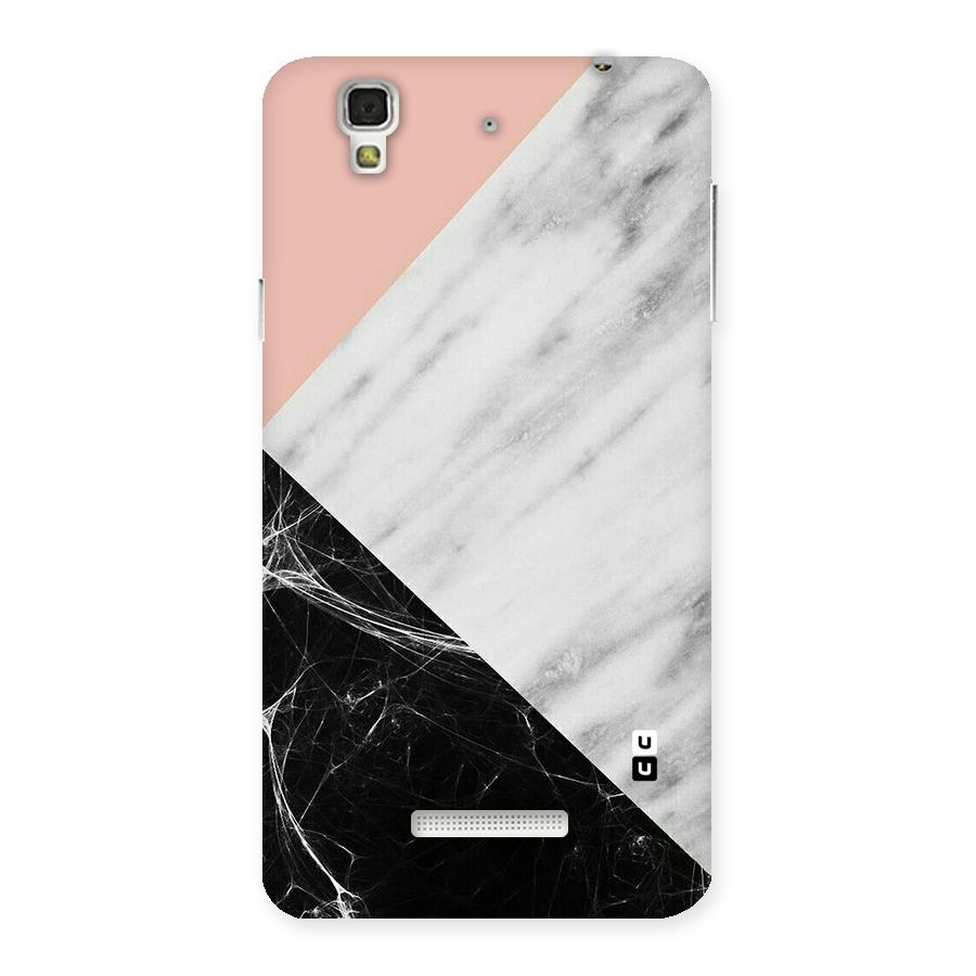 Marble Cuts Back Case for YU Yureka Plus