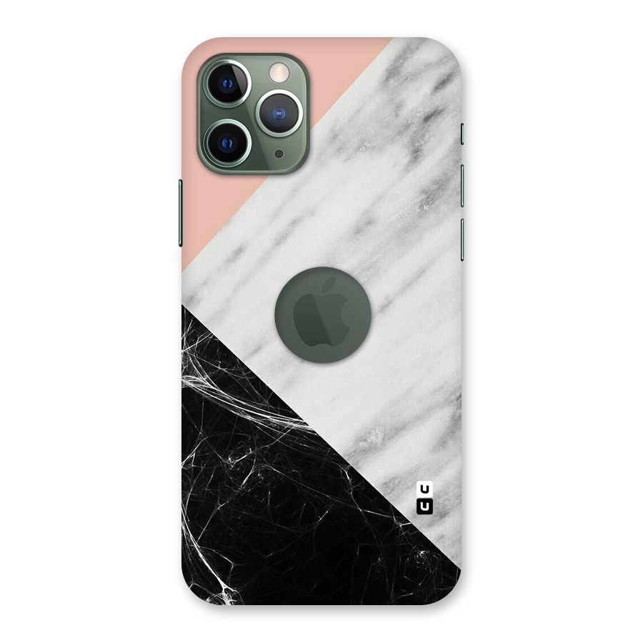 Marble Cuts Back Case for iPhone 11 Pro Logo  Cut