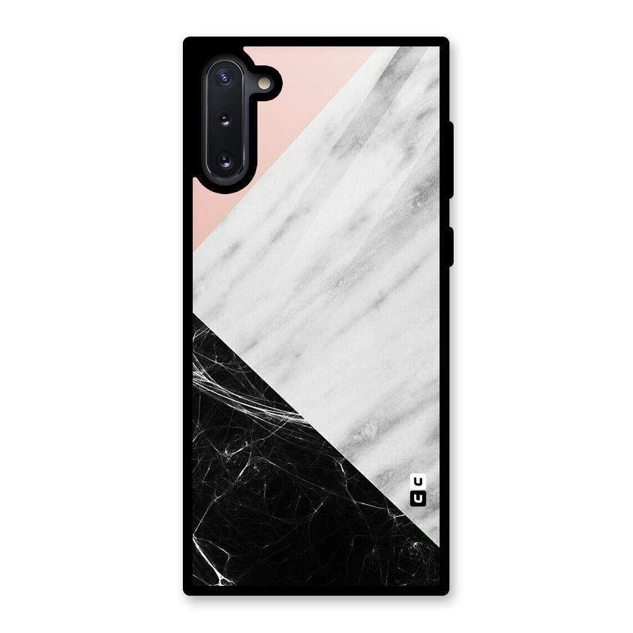 Marble Cuts Glass Back Case for Galaxy Note 10