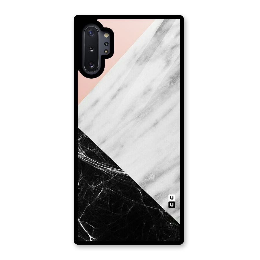 Marble Cuts Glass Back Case for Galaxy Note 10 Plus
