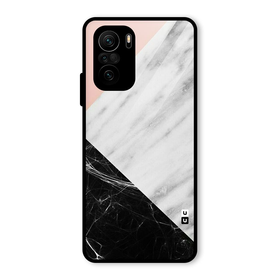 Marble Cuts Glass Back Case for Mi 11x