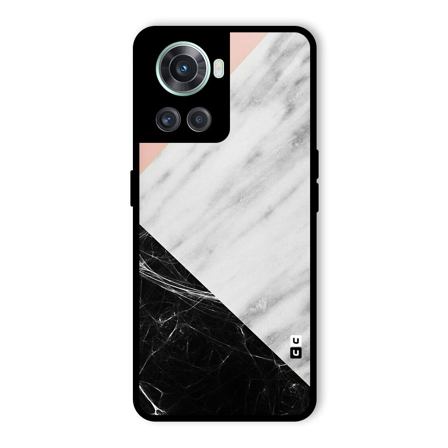Marble Cuts Glass Back Case for OnePlus 10R