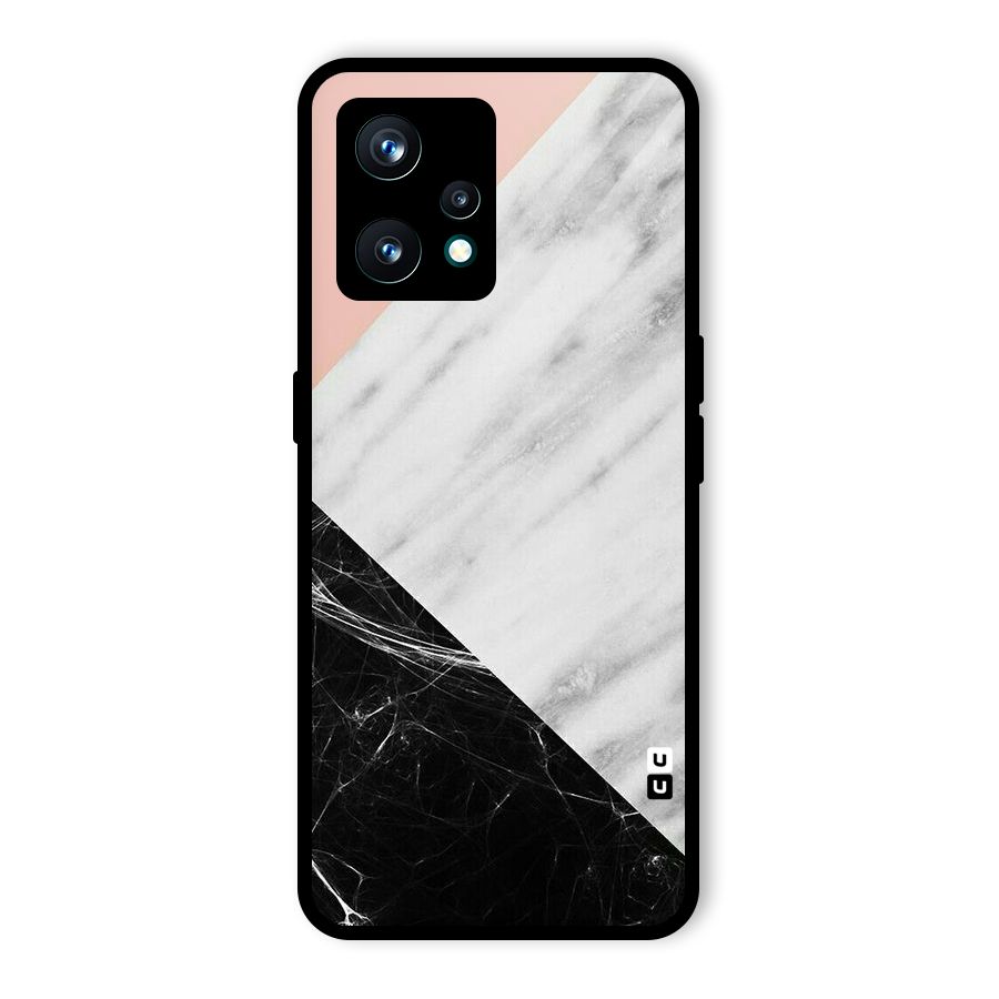 Marble Cuts Glass Back Case for Realme 9 Pro Plus 5G
