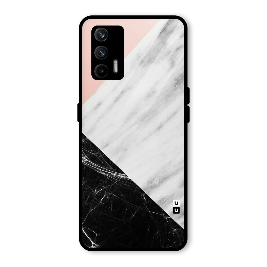 Marble Cuts Glass Back Case for Realme GT 5G