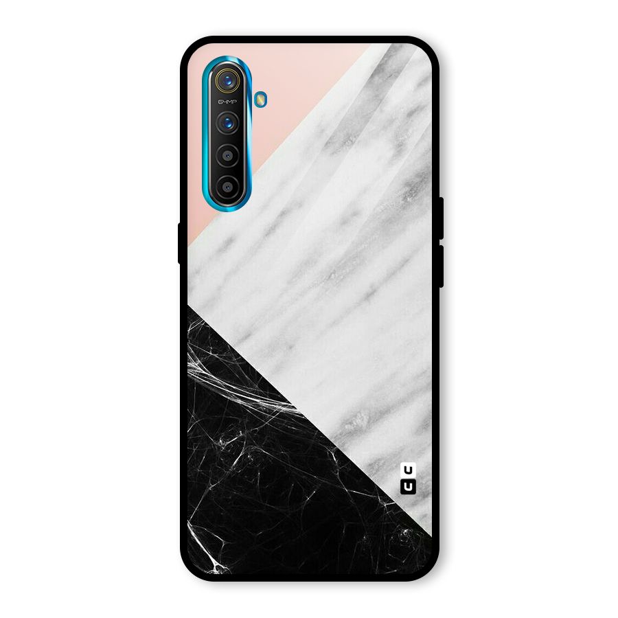 Marble Cuts Glass Back Case for Realme X2