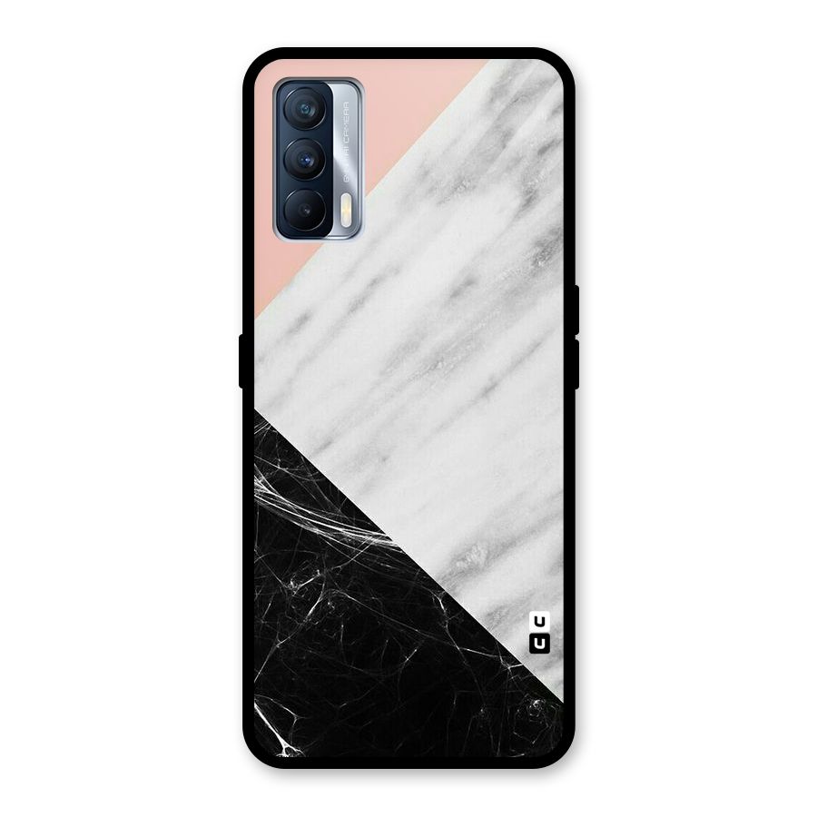 Marble Cuts Glass Back Case for Realme X7