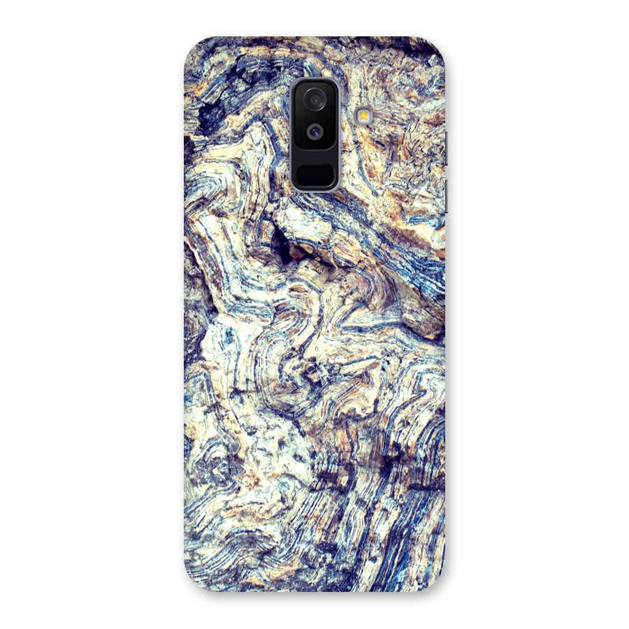 Marble Pattern Back Case for Galaxy A6 Plus
