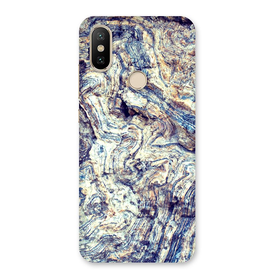 Marble Pattern Back Case for Mi A2