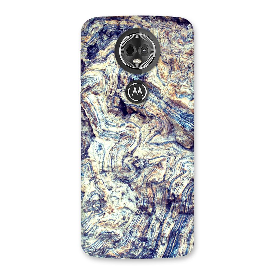 Marble Pattern Back Case for Moto E5 Plus