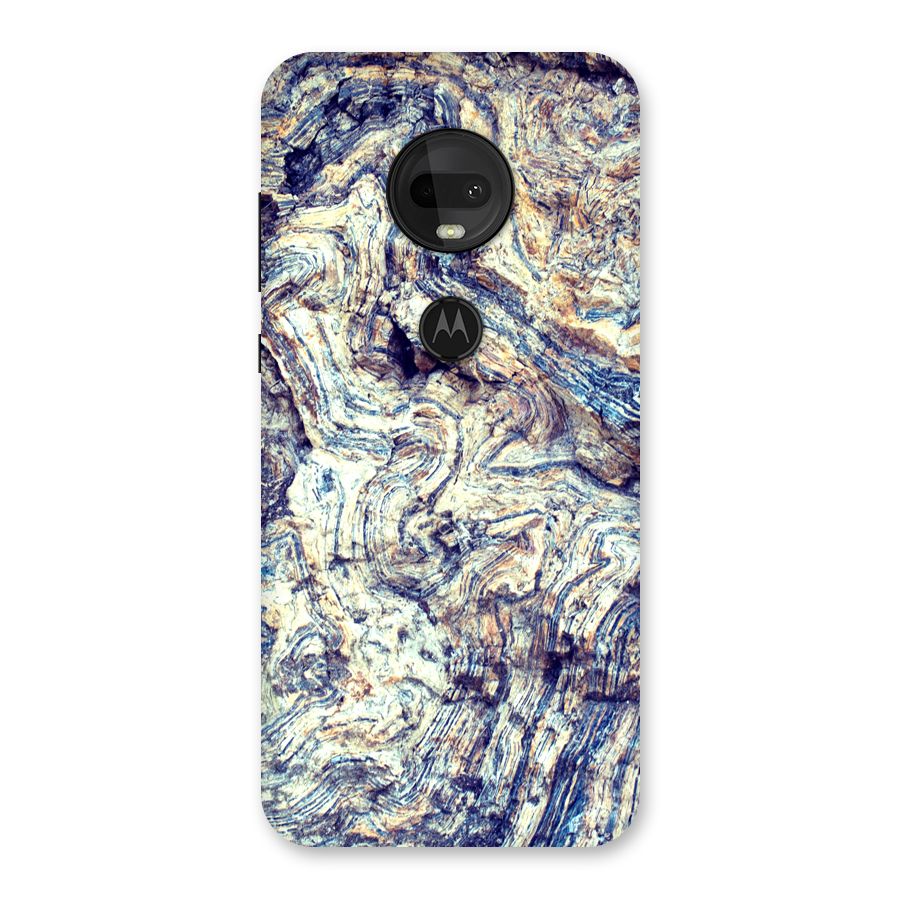 Marble Pattern Back Case for Moto G7