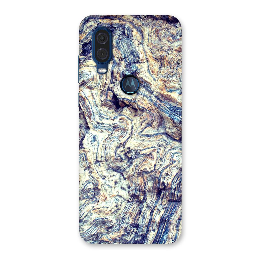 Marble Pattern Back Case for Motorola One Vision