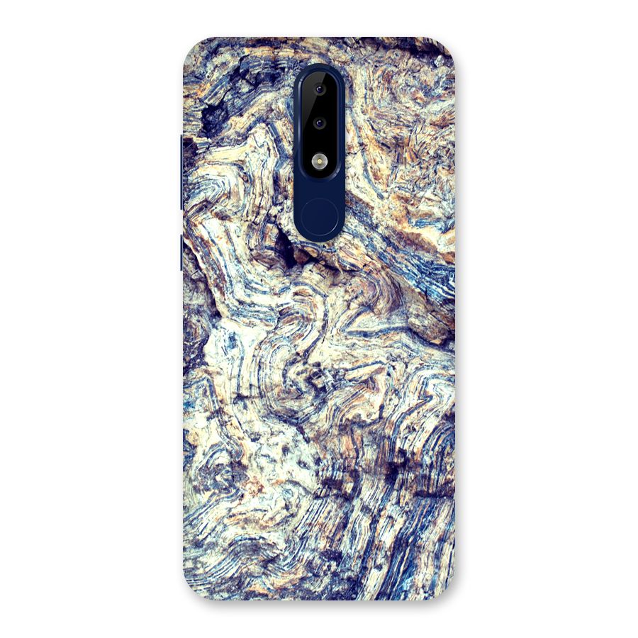 Marble Pattern Back Case for Nokia 5.1 Plus