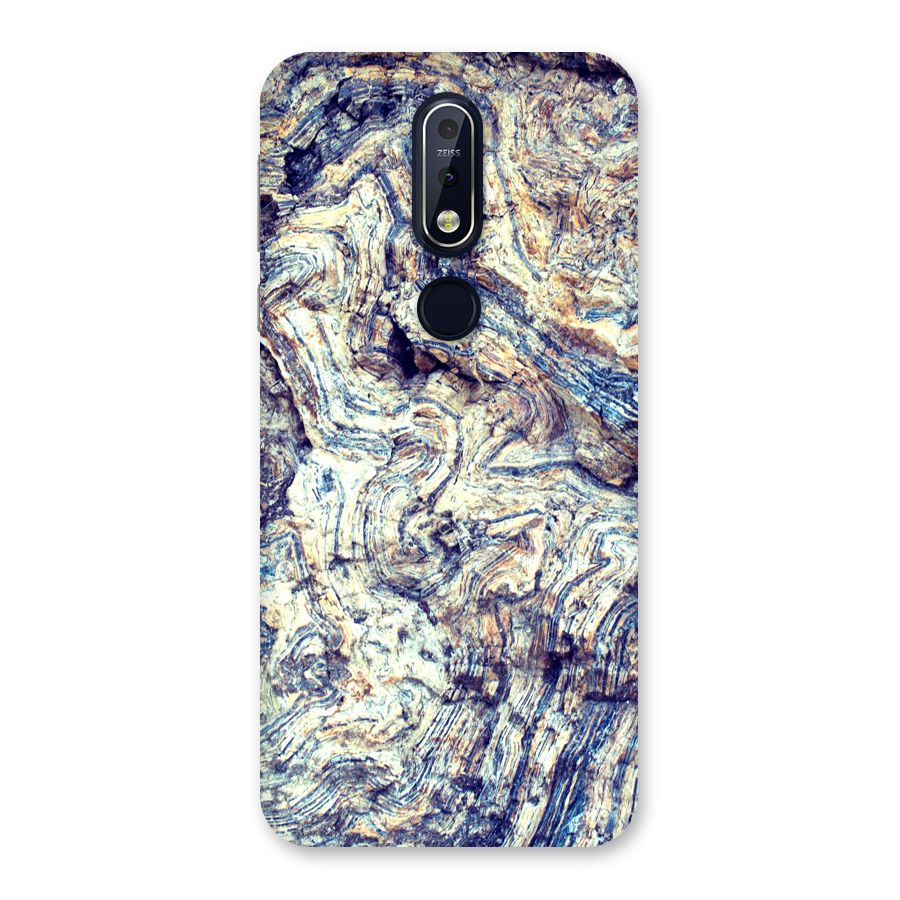 Marble Pattern Back Case for Nokia 7.1