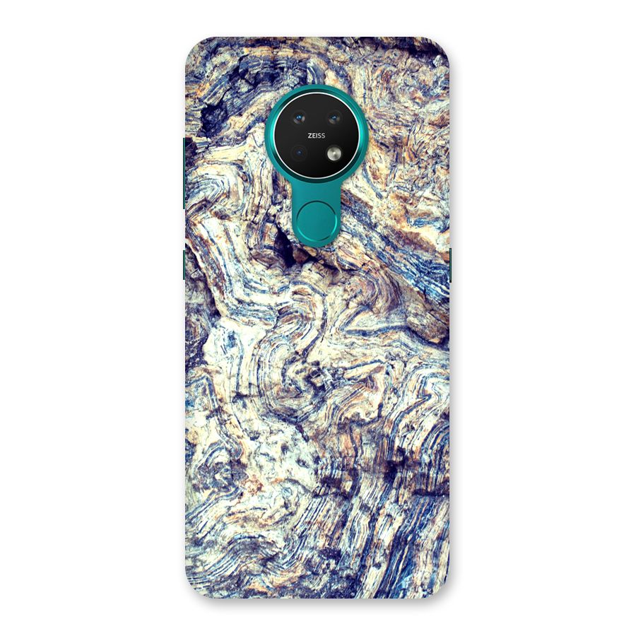 Marble Pattern Back Case for Nokia 7.2