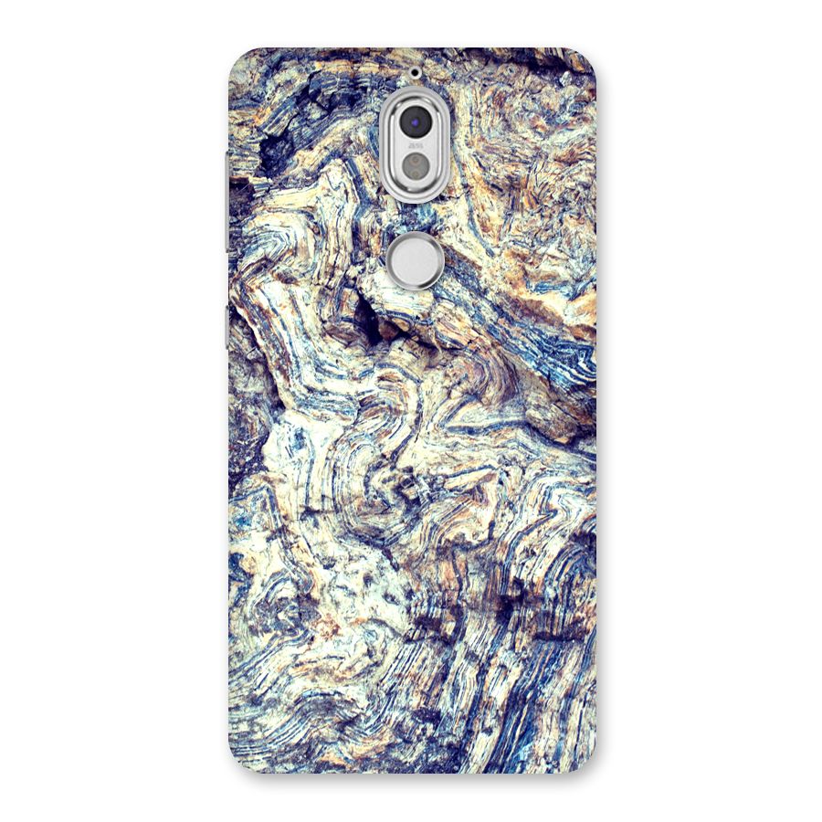 Marble Pattern Back Case for Nokia 7