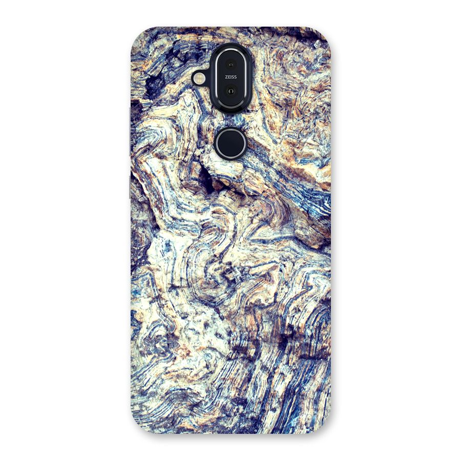 Marble Pattern Back Case for Nokia 8.1