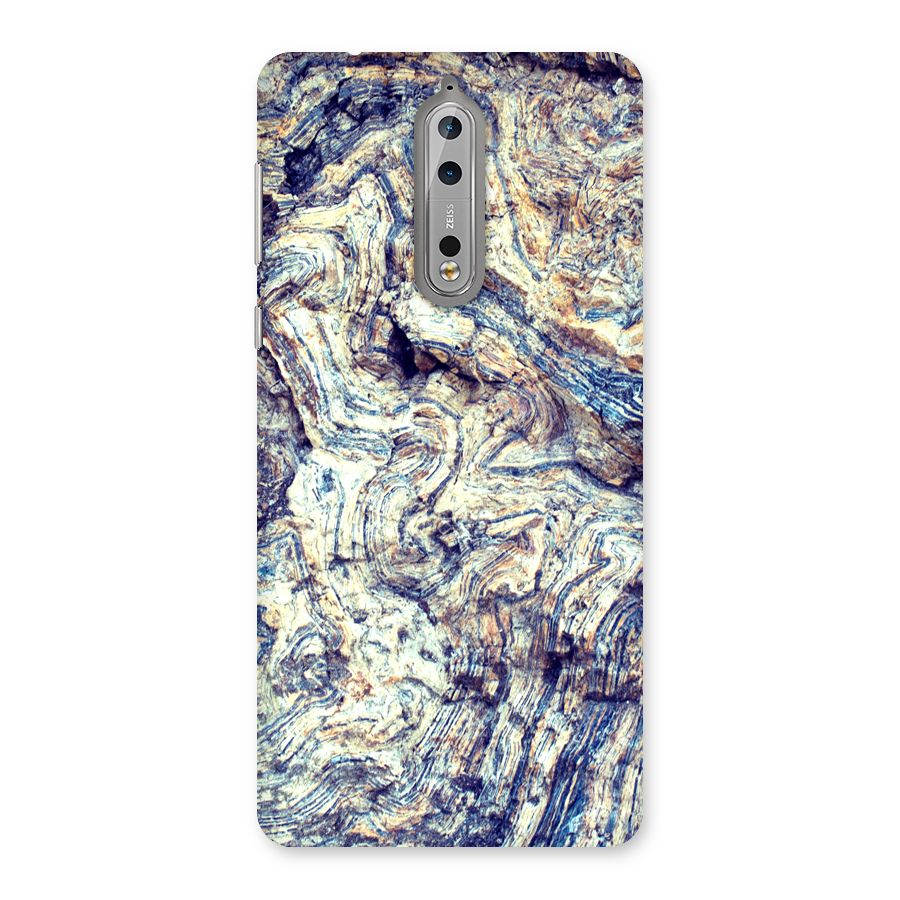 Marble Pattern Back Case for Nokia 8