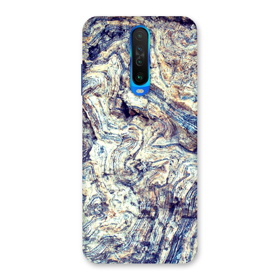 Marble Pattern Back Case for Poco X2