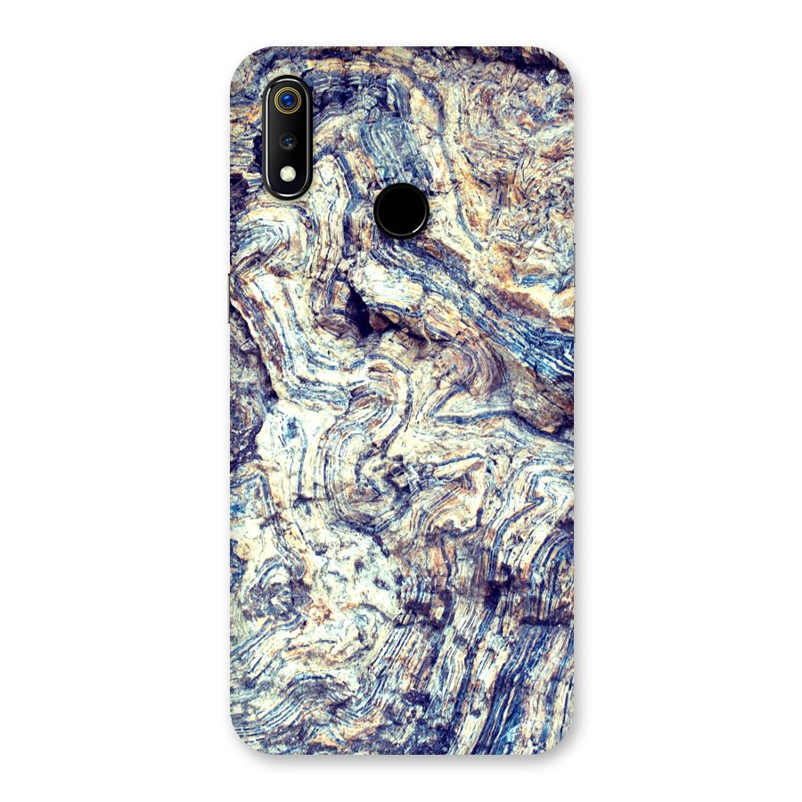 Marble Pattern Back Case for Realme 3