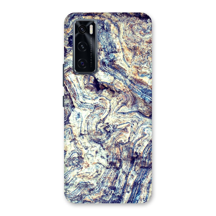 Marble Pattern Back Case for Vivo V20 SE