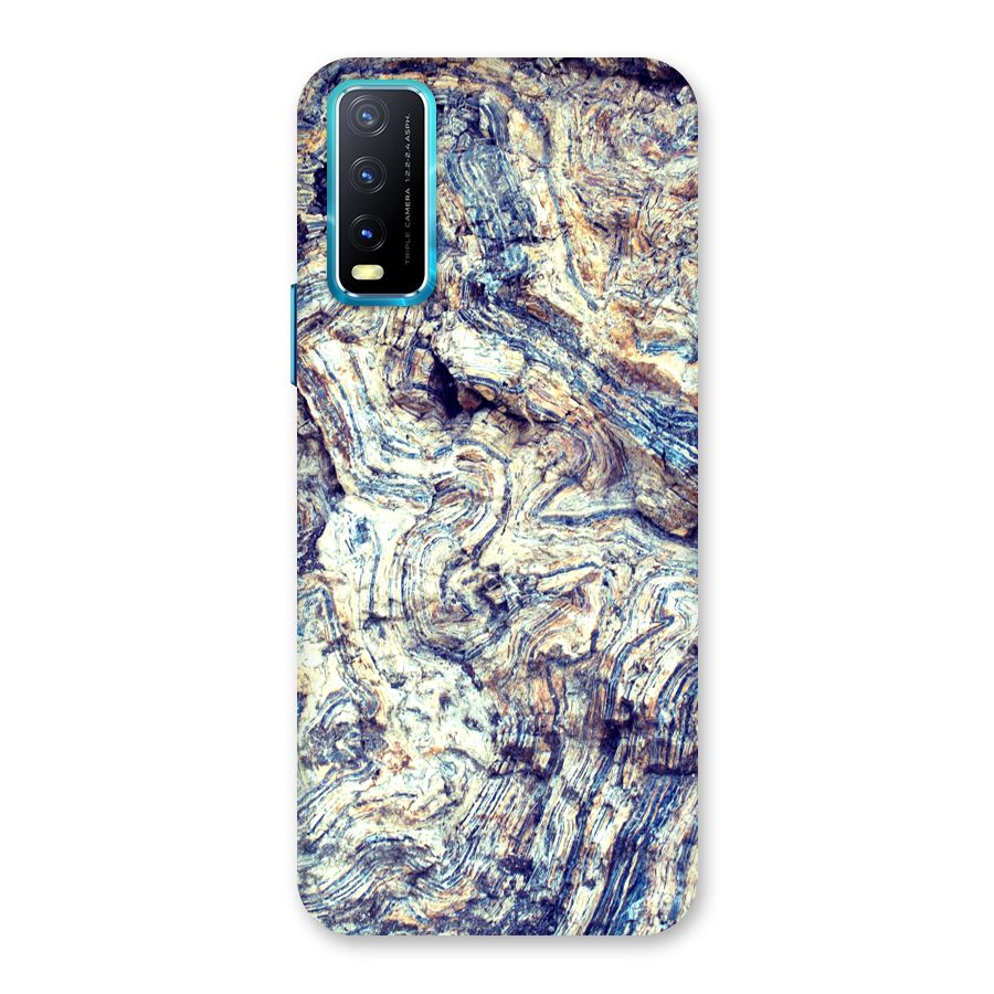 Marble Pattern Back Case for Vivo Y20A