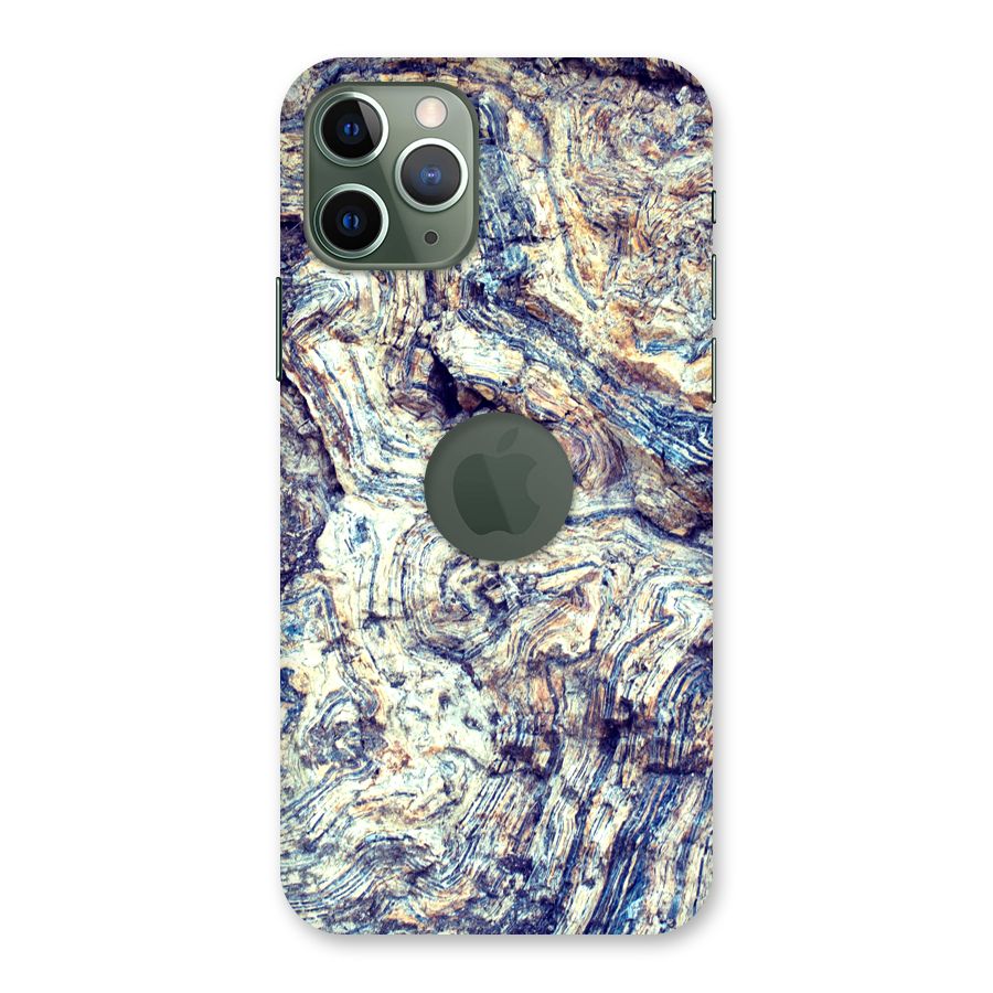 Marble Pattern Back Case for iPhone 11 Pro Logo  Cut
